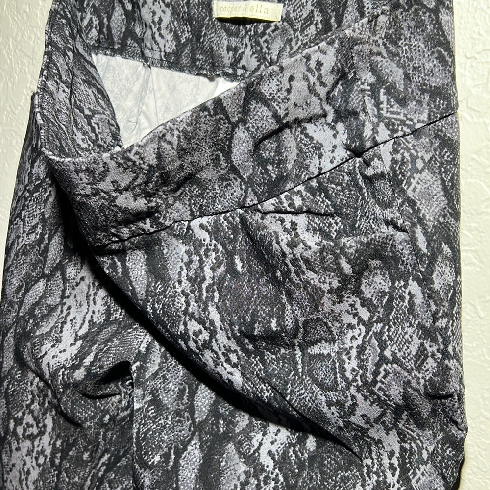 Cooper & Ella | Grey Python Pants - image 5